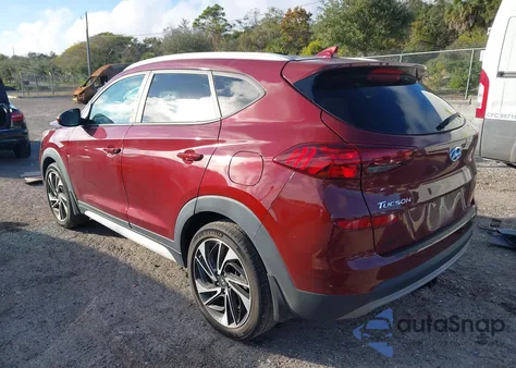 2020 Hyundai Tucson Sport z USA, uszkodzony, nr VIN KM8J33AL1LU143599